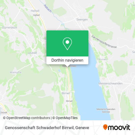 Genossenschaft Schwaderhof Birrwil Karte