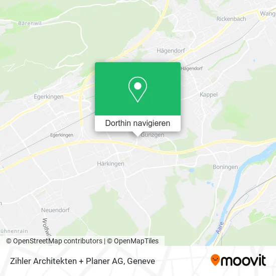 Zihler Architekten + Planer AG Karte
