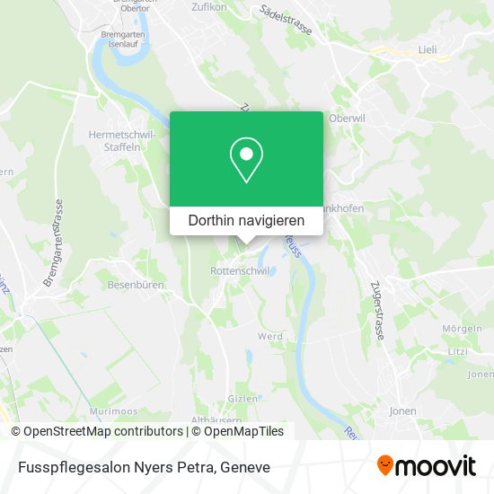 Fusspflegesalon Nyers Petra Karte