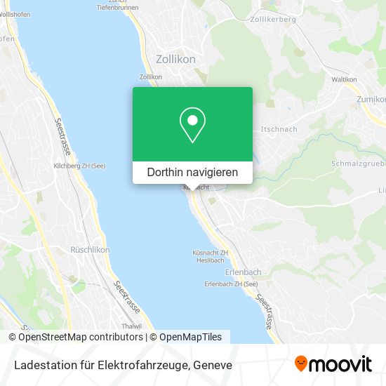 Ladestation für Elektrofahrzeuge Karte
