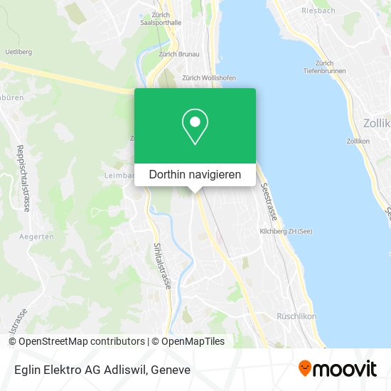 Eglin Elektro AG Adliswil Karte