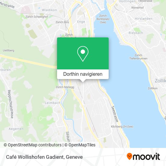 Café Wollishofen Gadient Karte