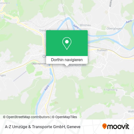 A-Z Umzüge & Transporte GmbH Karte