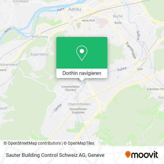 Sauter Building Control Schweiz AG Karte