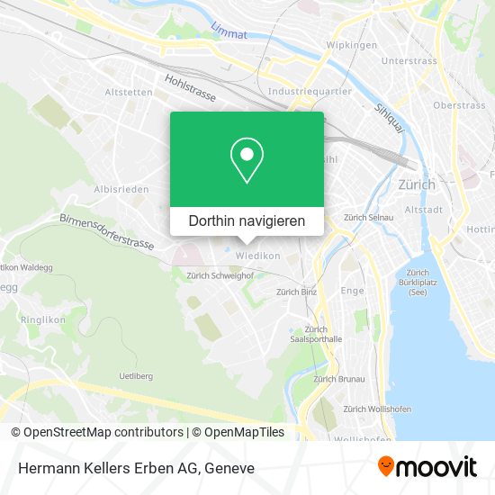 Hermann Kellers Erben AG Karte