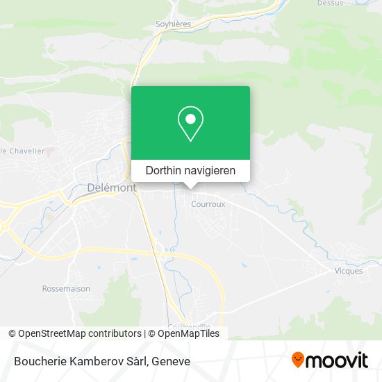 Boucherie Kamberov Sàrl Karte