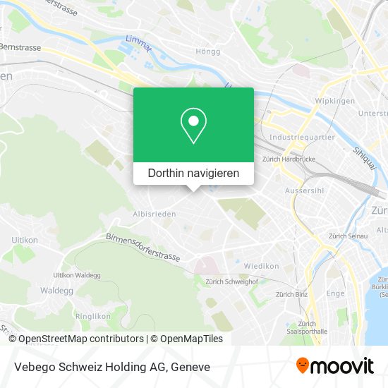Vebego Schweiz Holding AG Karte