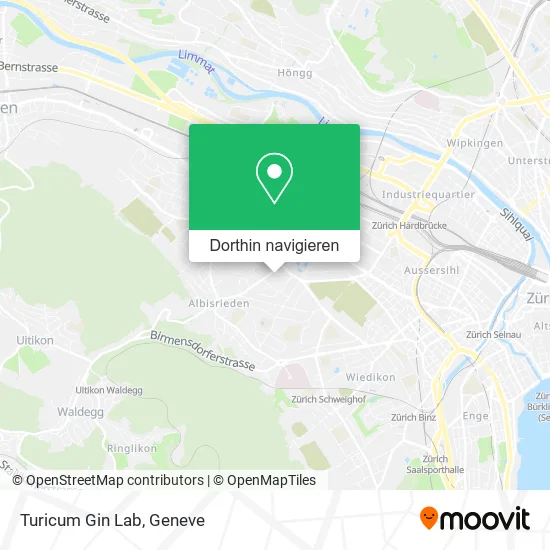 Turicum Gin Lab Karte