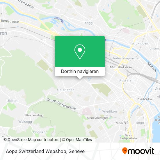 Aopa Switzerland Webshop Karte