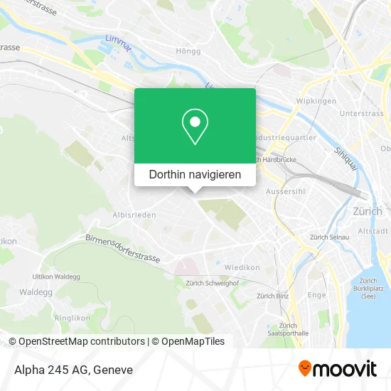 Alpha 245 AG Karte