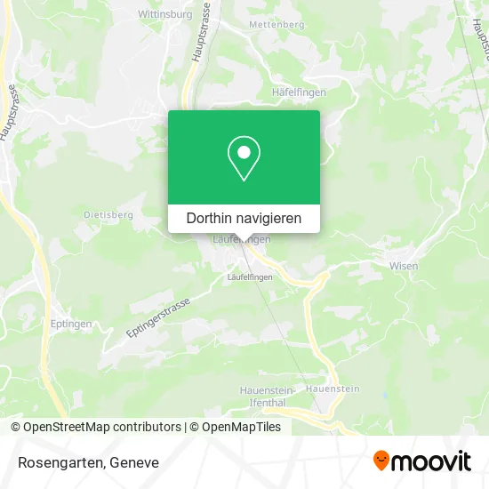Rosengarten Karte