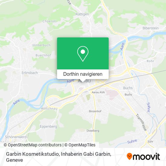 Garbin Kosmetikstudio, Inhaberin Gabi Garbin Karte