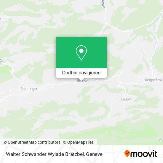 Walter Schwander Wylade Brätzbel Karte