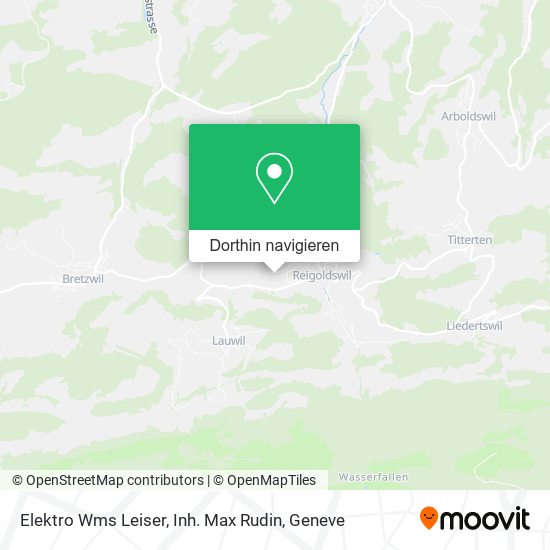 Elektro Wms Leiser, Inh. Max Rudin Karte