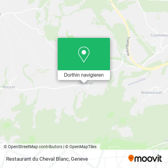 Restaurant du Cheval Blanc Karte