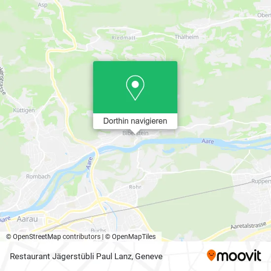Restaurant Jägerstübli Paul Lanz Karte