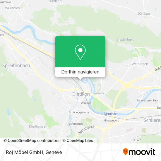 Roj Möbel GmbH Karte