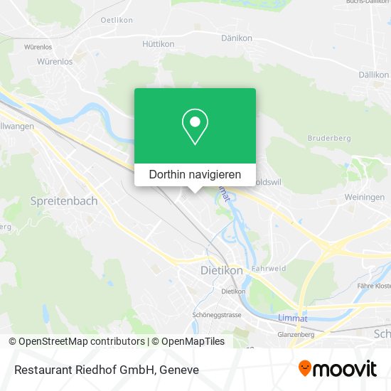 Restaurant Riedhof GmbH Karte