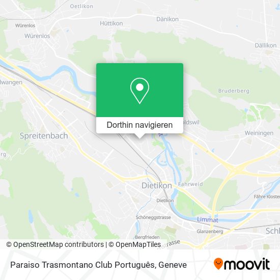 Paraiso Trasmontano Club Português Karte