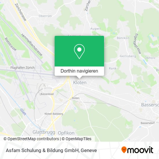 Asfam Schulung & Bildung GmbH Karte