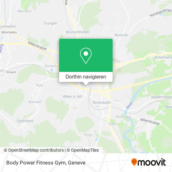 Body Power Fitness Gym Karte