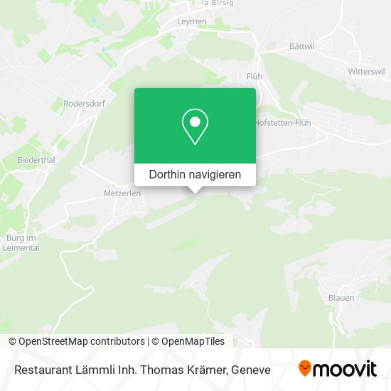 Restaurant Lämmli Inh. Thomas Krämer Karte