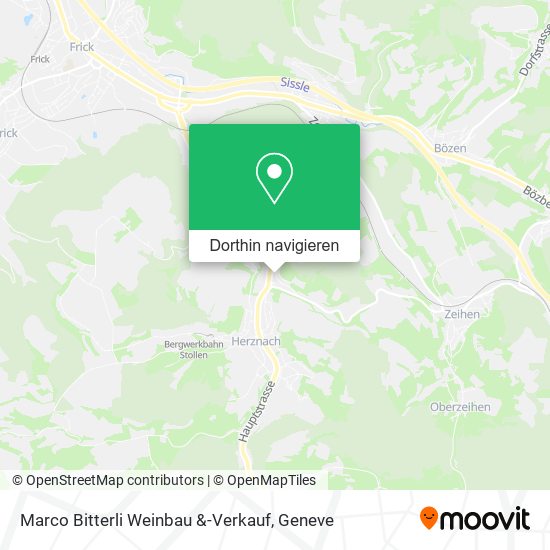 Marco Bitterli Weinbau &-Verkauf Karte