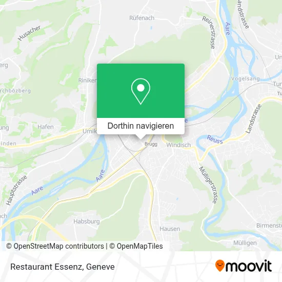 Restaurant Essenz Karte