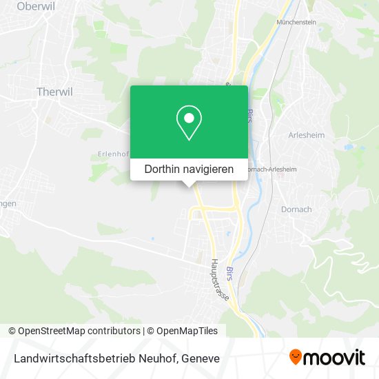 Landwirtschaftsbetrieb Neuhof Karte