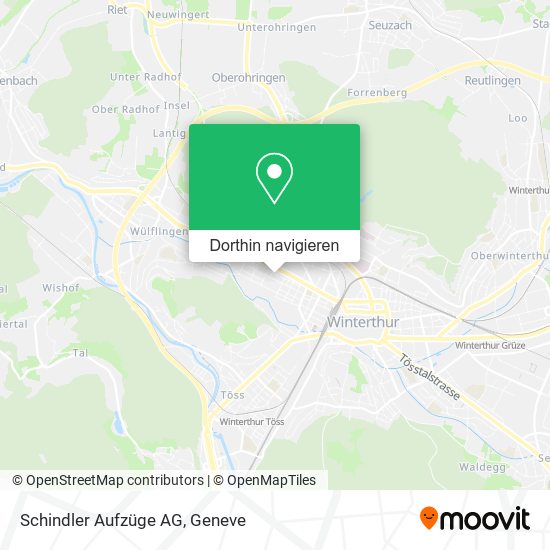 Schindler Aufzüge AG Karte