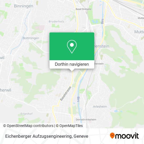 Eichenberger Aufzugsengineering Karte