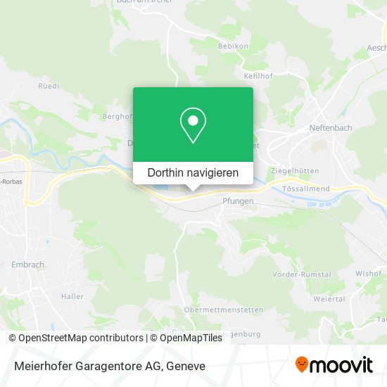Meierhofer Garagentore AG Karte