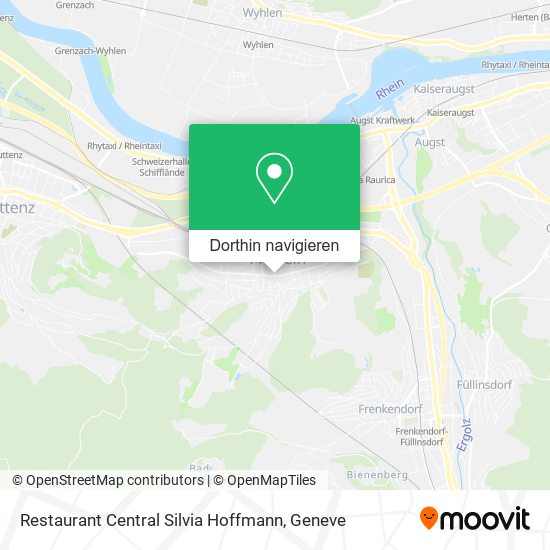 Restaurant Central Silvia Hoffmann Karte