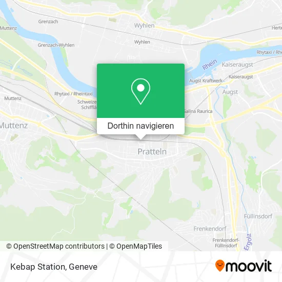 Kebap Station Karte