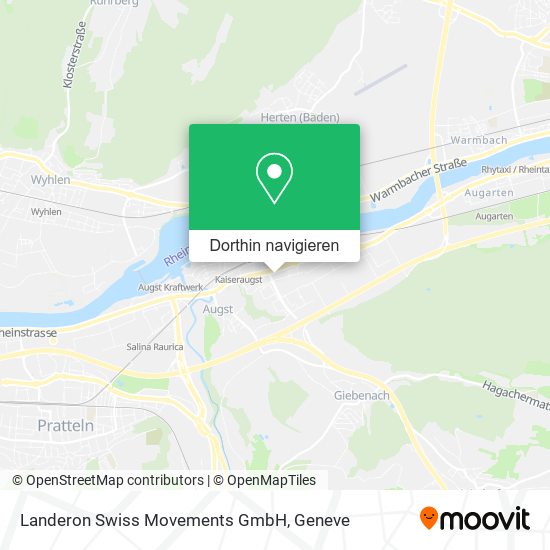 Landeron Swiss Movements GmbH Karte