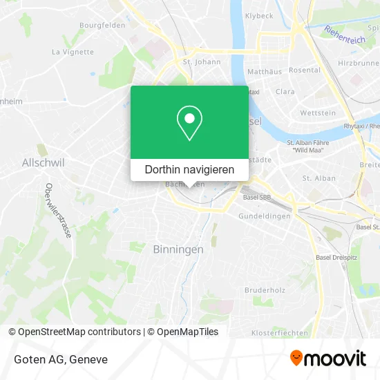 Goten AG Karte