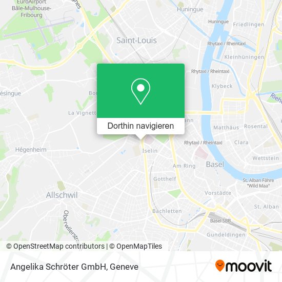 Angelika Schröter GmbH Karte