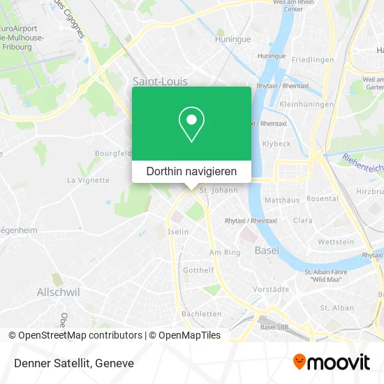 Denner Satellit Karte