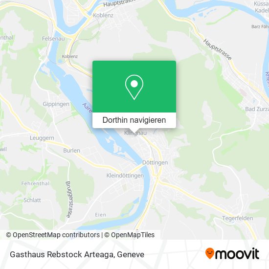Gasthaus Rebstock Arteaga Karte