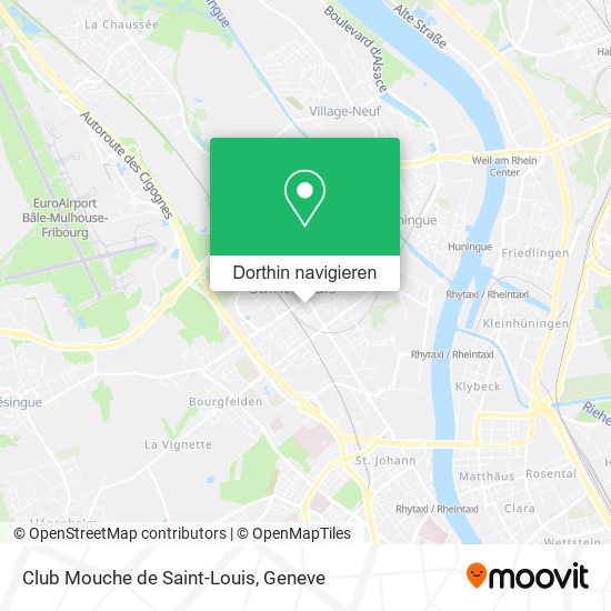 Club Mouche de Saint-Louis Karte