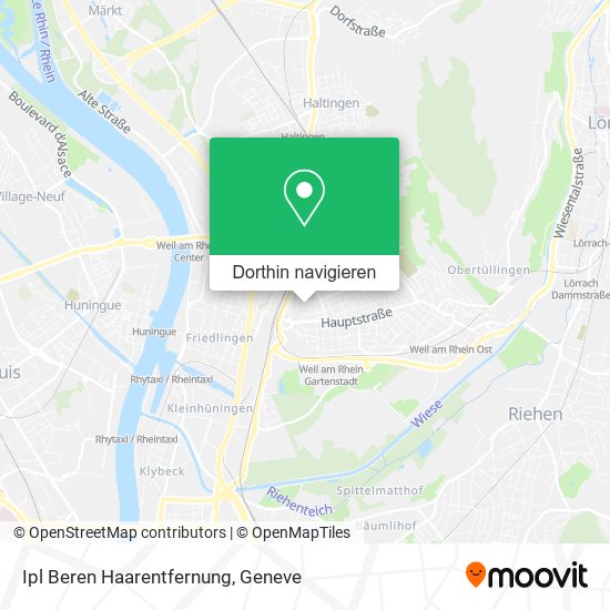 Ipl Beren Haarentfernung Karte
