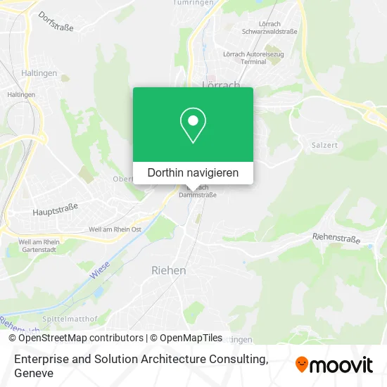 Enterprise and Solution Architecture Consulting Karte