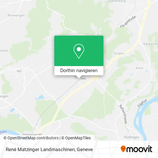 René Matzinger Landmaschinen Karte