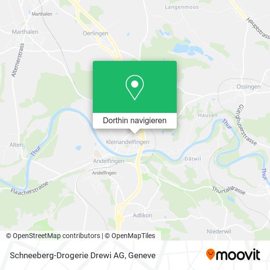 Schneeberg-Drogerie Drewi AG Karte