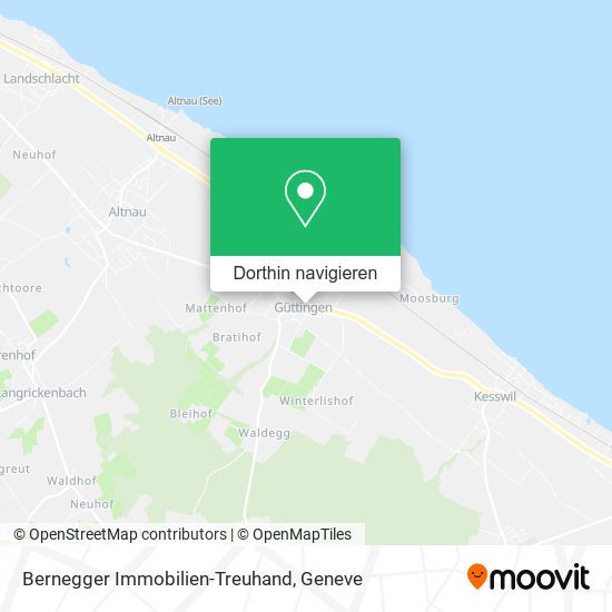 Bernegger Immobilien-Treuhand Karte