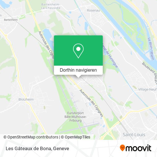 Les Gâteaux de Bona Karte