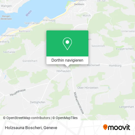 Holzsauna Boscheri Karte