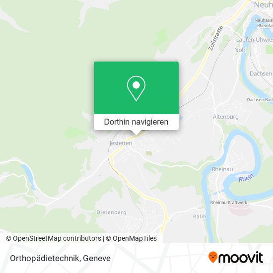Orthopädietechnik Karte