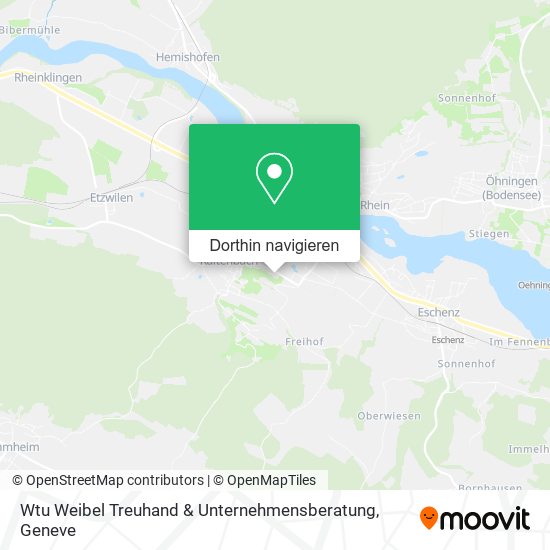 Wtu Weibel Treuhand & Unternehmensberatung Karte
