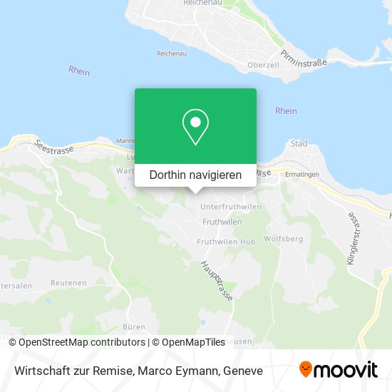 Wirtschaft zur Remise, Marco Eymann Karte
